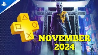 PS Plus November 2024 Free Games [upl. by Eigna]