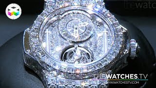 Hublot Goes FULL Diamonds [upl. by Gertruda431]