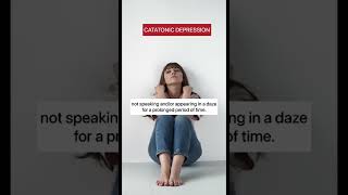 What is Catatonic Depression shorts psychologyfacts depression [upl. by Warfore]