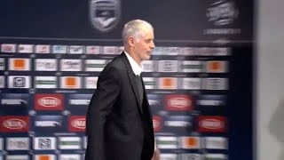 Conférence de presse après BordeauxLille [upl. by Burnett]