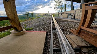 Rail Runner  Anakeesta  Best Mountain Coaster in GatlinburgPigeon Forge [upl. by Williamsen]