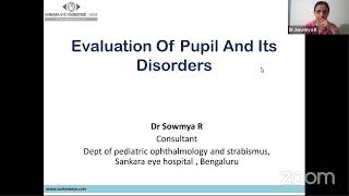 Pupil Evaluation Dr Sowmya Learn From the Masters  Sankara Academy of Vision [upl. by Ecidnarb659]