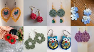 TOP 50 FANTASTIC PROFITABLE ATTRACTIVE CROCHET EARRINGS FREE PATTERN DIY PROJECTS TOP IDEAS [upl. by Vaas]