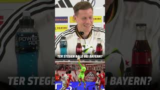 ter Stegen zu den Bayern 🧐 shorts fcbayern [upl. by Erdnoid]