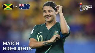 Jamaica v Australia  FIFA Women’s World Cup France 2019  Match Highlights [upl. by Purse]