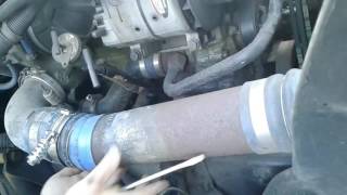 Turbo Boot Clamp Blown  HOW TO REPLACE A TURBO BOOT [upl. by Nishom]