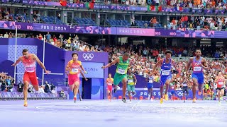 SOUTH AFRICA claims Mens 4x100m Relay SILVER MEDAL in Paris 2024 Olympics  PRESS CONFERENCE [upl. by Yate]