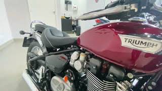 VENDIDA Triumph Bonneville Speedmaster  2024  VERMELHA [upl. by Grochow597]