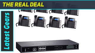 Grandstream GXP1628 IP Phone amp UCM6208 IP PBX Best Unified Communication Solution [upl. by Lleze]