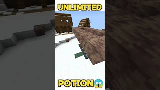 Unlimited potion in Minecraft minecraft viralvideo short [upl. by Elatnahs985]