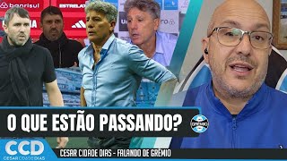 Qual é a relação entre as coletivas de Renato e Coudet e os novos ambientes de Grêmio e Inter [upl. by Etnohc109]