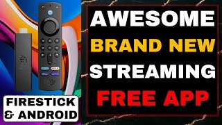 AWESOME New Streaming App With LIVE TV included FIRESTICK amp ANDROID [upl. by Alric]