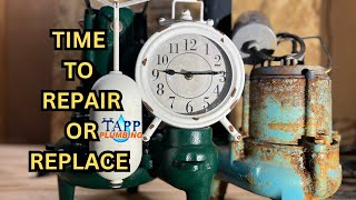 How Does a Sewage Ejector Pump Work sewagepump plumbers plumbingproblems [upl. by Newol]