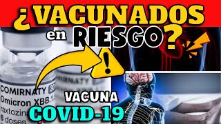 ¡ALERTA ¿VACUNADOS EN RIESGO ¿EFECTOS SECUNDARIOS [upl. by Raamaj649]