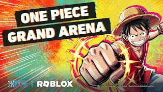 Roblox Game ONE PIECE GRAND ARENA Teaser Trailer [upl. by Ahtaela]