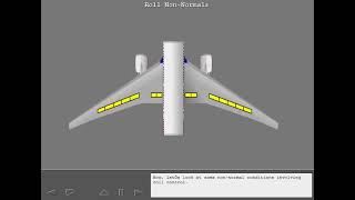 Boeing 777 Cbt 29 Flight Controls Roll Control [upl. by Pirozzo]