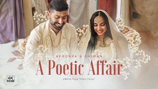 Apoorva amp Dhiman Wedding Film  A poetic affair  Rajasthan India  4K [upl. by Atsugua485]