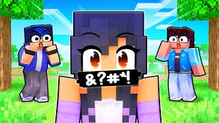 Aphmau said a BAD WORD in Minecraft [upl. by Cheng215]