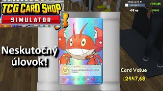 TCG Card Shop Simulator 5 Neskutočný úlovok padla drahá kartička [upl. by Talbert923]