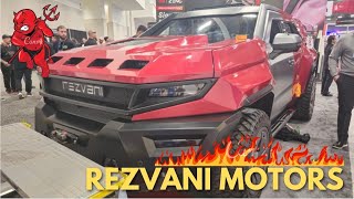 REZVANI Motors Beast amp Vengeance Models at 3M Booth – SEMA 2024 [upl. by Alisen]