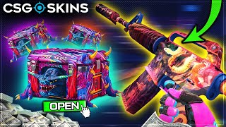 CSGOSKINS 6000 BOOSTED KASALARINI DENEDİM Csgoskins Promo Code 2024 [upl. by Khichabia]