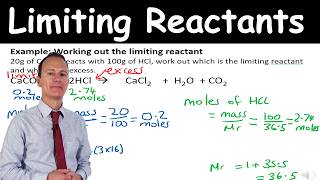 How to work out the limiting reactant and the reactant in excess in a chemical reaction [upl. by Urdna]