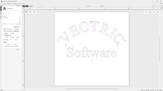 How to edit text spacing in Vectric software  Creating Vectors  V12 Tutorials [upl. by Akaya]