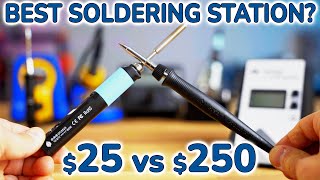 Best hobby soldering iron Pinecil vs Miniware Hakko Weller and Ersa [upl. by Ludewig524]