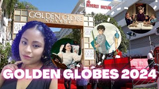 TODO SOBRE LOS GOLDEN GLOBES 2024  MEJORES MOMENTOS [upl. by Bovill]