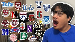 COLLEGE DECISION REACTIONS 2024 Ivies Stanford UCs T20s and more [upl. by Eirrem]