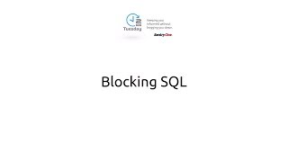 Blocking SQL [upl. by Llenoj]