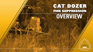 Cat® Fire Suppression Dozer Introduction and Features Overview [upl. by Doi429]