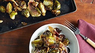 Inas Balsamic Brussels Sprouts  Food Network [upl. by Douville]