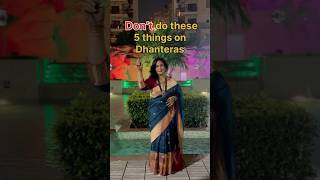 Don’t do these things on Dhanteras dhanteras dhan diwali diwalispecial astrology trendingshort [upl. by Eno]