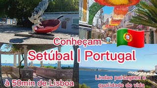 Portugal 📍Setúbal 🇵🇹 à 50 minutos de Lisboaportugal viraliza viralizou setubal [upl. by Sivat]