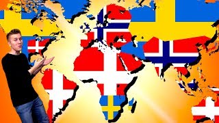 How Sweden Denmark amp Norway ALMOST Conquered the World [upl. by Aderfla861]