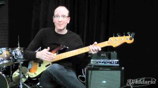 Garth Fielding on XL Half Rounds Bass Strings [upl. by Indys]