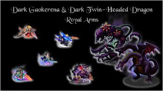 FFBE The Depths of Chaos  Dark Gaokerena amp Dark TwinHeaded Dragon Royal Arms [upl. by Nesilla566]