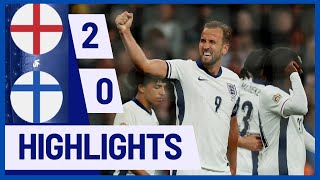 Angleterre 20 Finlande  résumé  Ligue des Nations de lUEFA  DOUBLE DE KANE [upl. by Cressi]