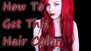 ARIEL MERMAID HAIR tönen mit Directions  TUTORIAL [upl. by Sadoc]