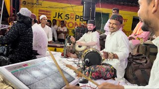 🔥एकसाथ तीनो ने मिलकर मौज करदी वाह  Tabla Dholak Banjo Best Nagma  Qawwali Nagma  Qawwali  Kavali [upl. by Fernald239]