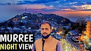 Murree night view Kitna payara hai ♥️  Murree live  Dawood Abbasi vlogs [upl. by Derraj]