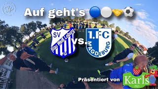 BlauWeiß Loburg gegen den 1 FC Magdeburg 🔵⚪️🤝⚽️ Dies ist der Livestream vom BlauWeiß Loburg [upl. by Attenahs400]