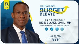 Budget Debate  Nigel Clarke  Sitting of the House of Representatives  March 26 2024 [upl. by Carey857]