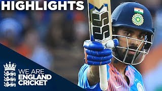 Rahul Super Century As India Show Their Class  England v India 1st Vitality IT20 2018  Highlights [upl. by Ajet]