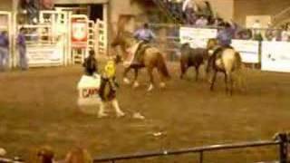 Rodeo at Kingsville Texas  Bull Riding Feb172008 [upl. by Llyrehc]