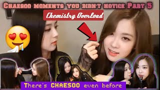 Part 5  Chaesoo moments you didnt notice Chaesoo First VLive Together [upl. by Nuahsak645]