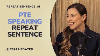 PTE repeat sentence 6 ptepractice englishlearning [upl. by Airb]