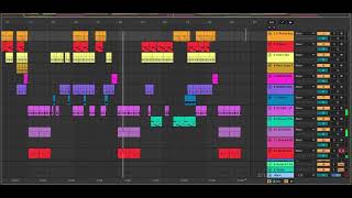 COVER Llorando en un ferrari Anuel AA en Ableton Live 12 [upl. by Annaear396]