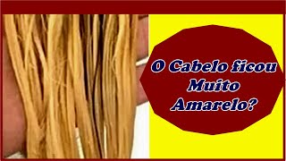 Como Tirar O Amarelo Após A Descoloração Do Cabelo [upl. by Ynnel]